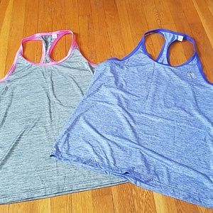 2 Adidas tanks